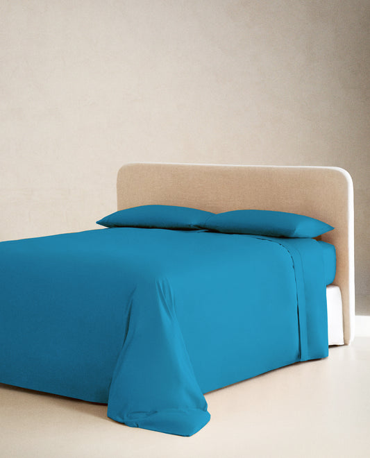 TURQUOISE | SOLID FLAT SHEET | 210TC