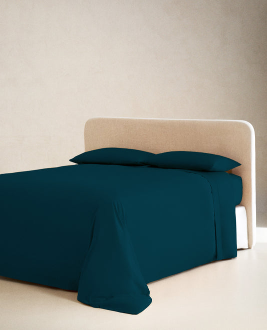 TEAL | SOLID FLAT SHEET | 210TC